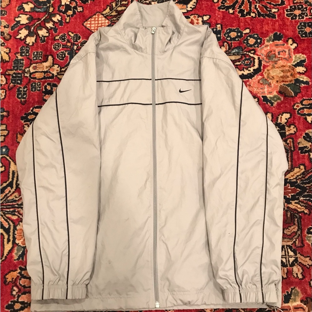LG Grey & Black Nike windbreaker